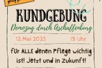 Flyer zur Kundgebung by Sandra Pohl